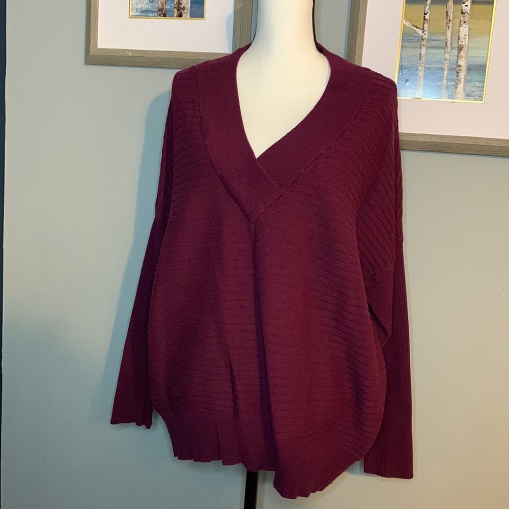 Loose fitting sweater